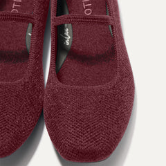 The ReVelvet™ Max Square Mary Jane - ReVelvet™ Syrah