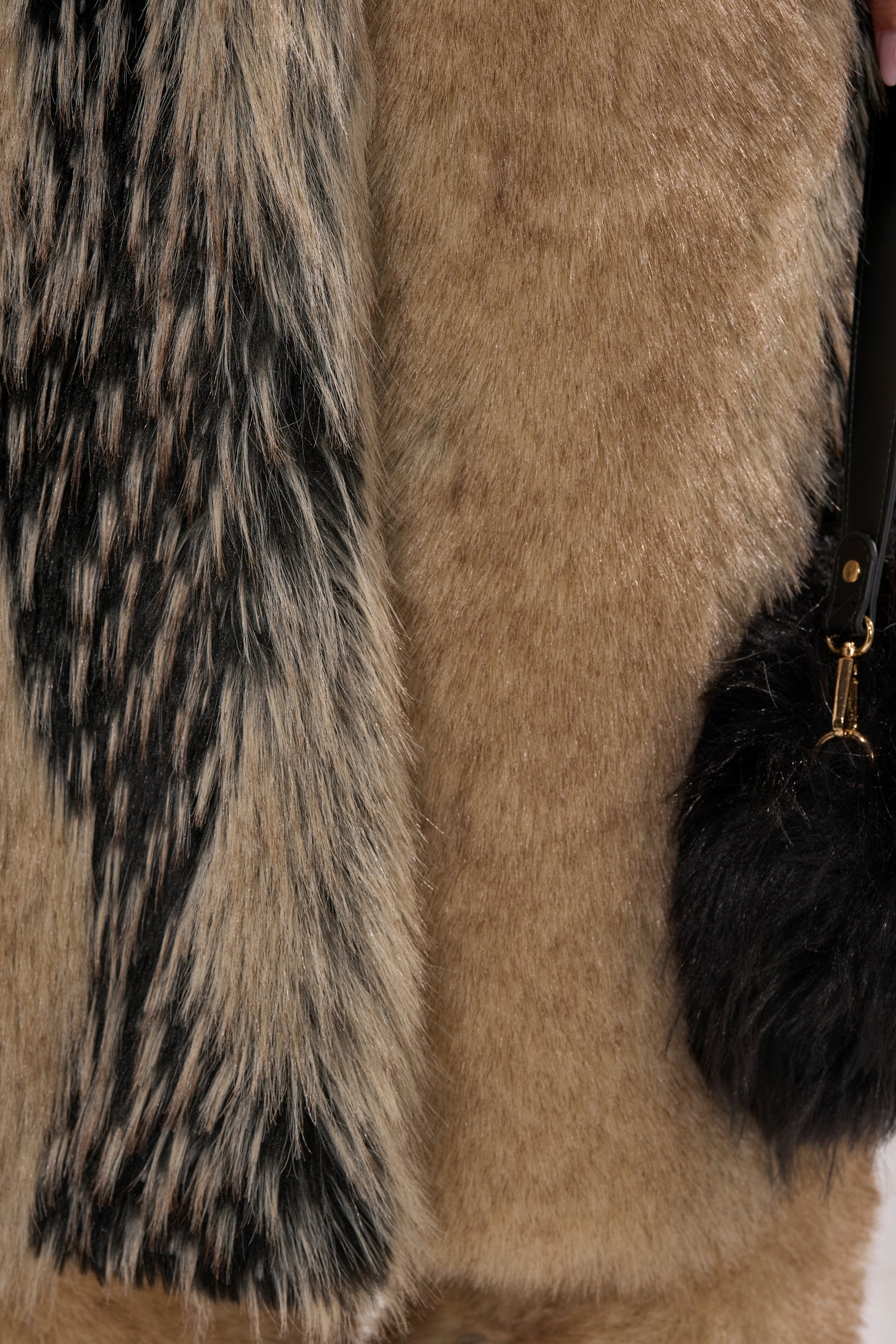 TELLURIDE FAUX FUR IN TAN